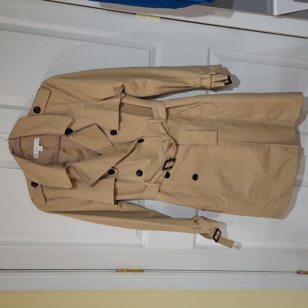 New York & Company Beige Trench Coat